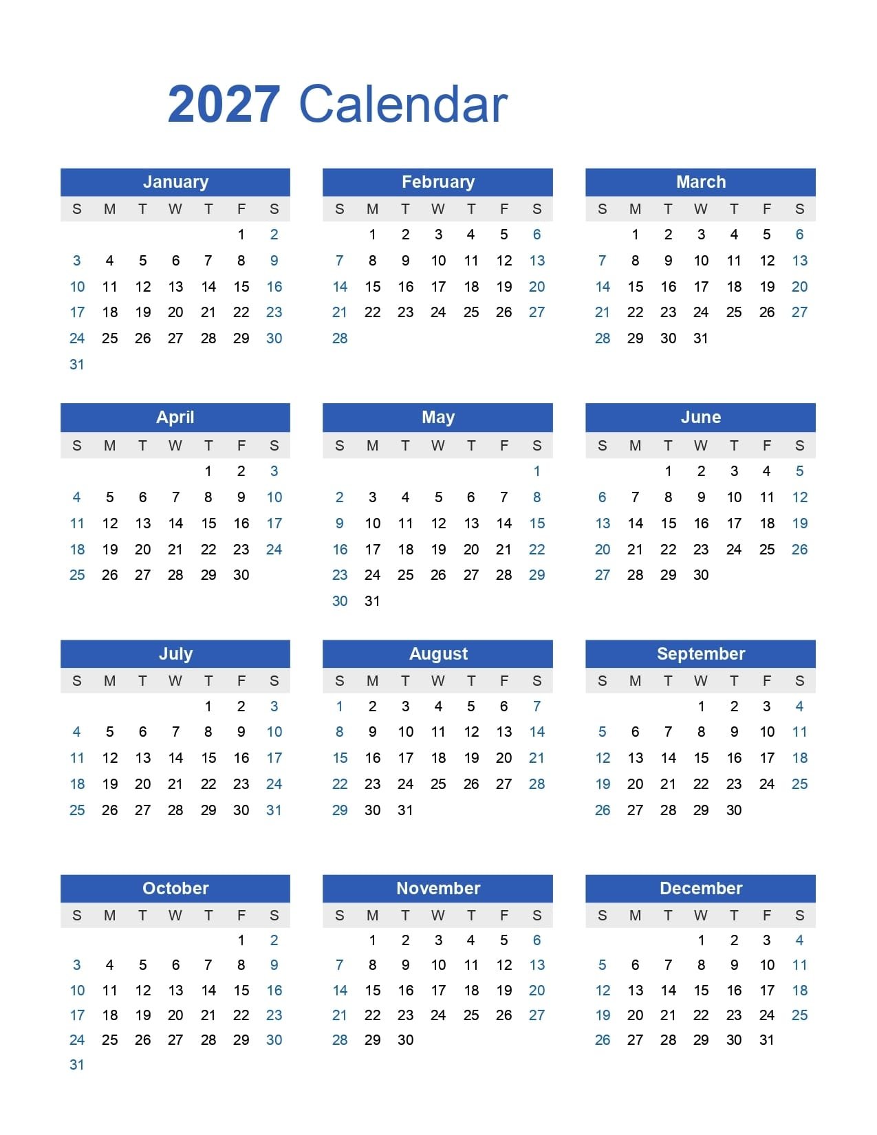 2027_page-0001 Calendar of 2027