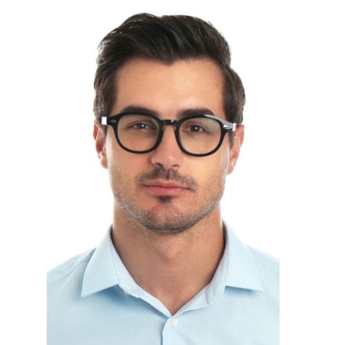 Author Aiden Neeson passport photo