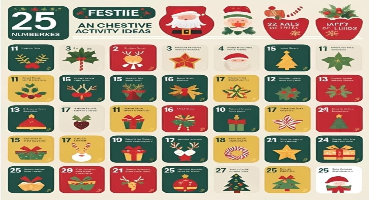 25 days of Christmas activities