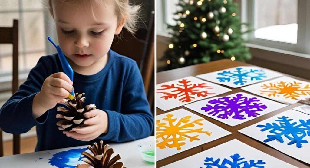 winter art activities for preschoolers