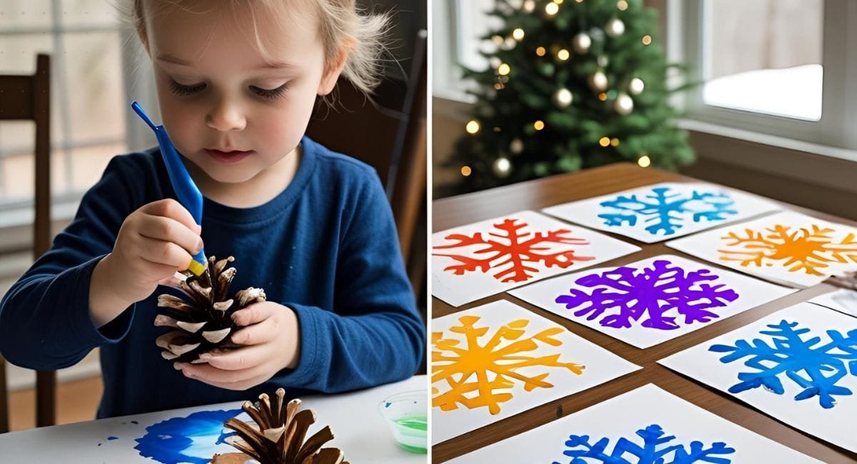 winter art activities for preschoolers