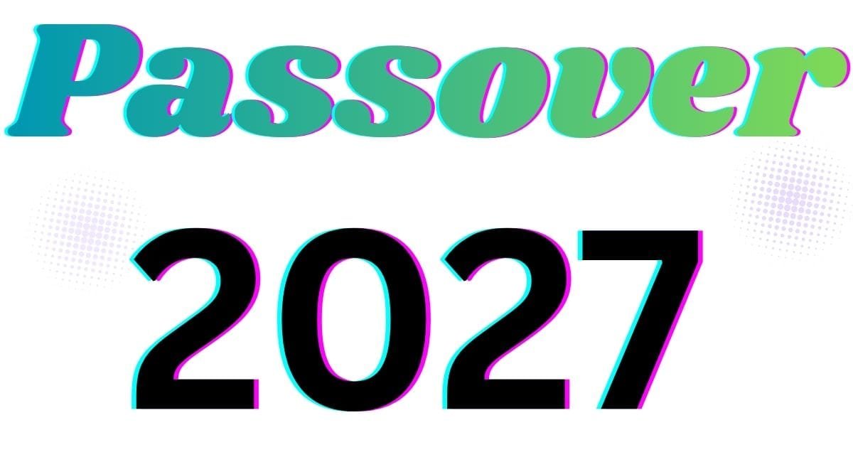 Passover 2027 dates
