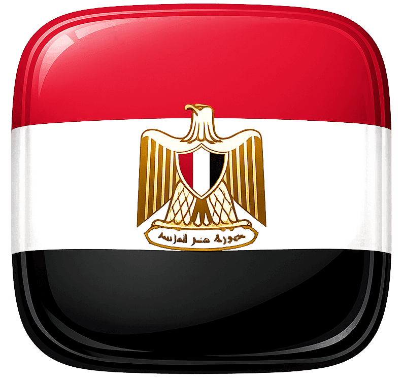 Egypt national flag icon