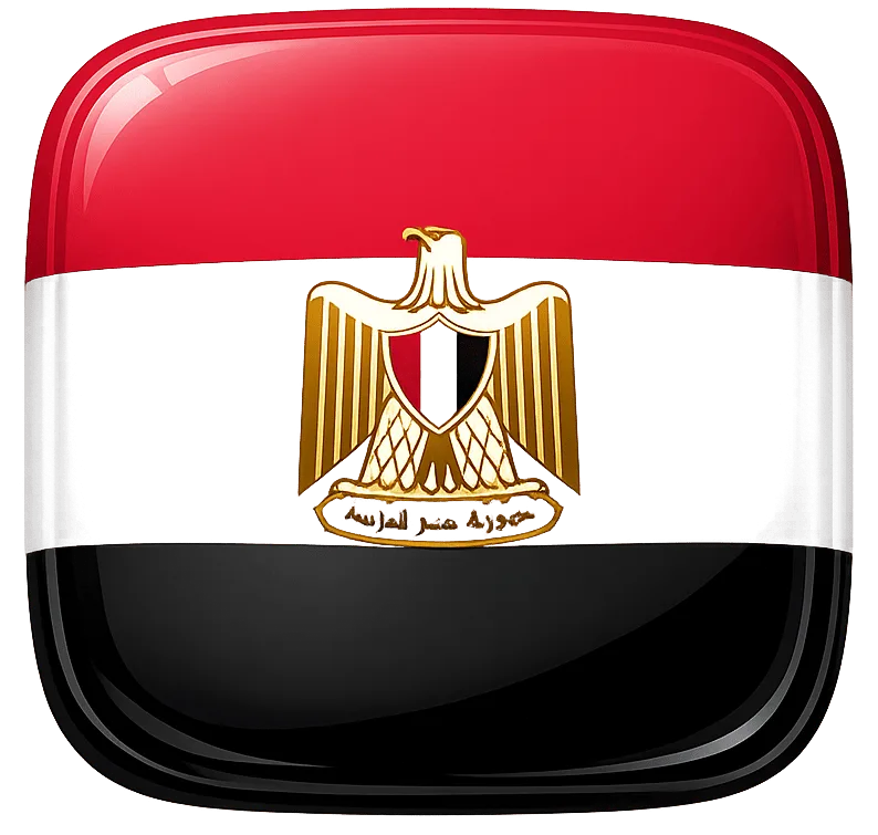 Egypt national flag icon